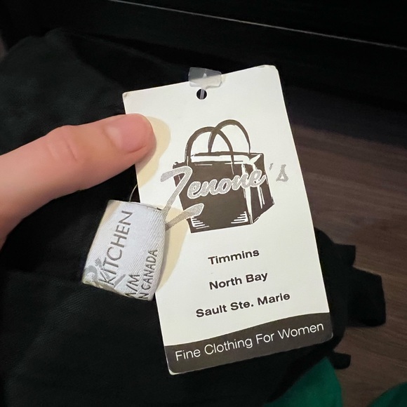 NWT Dark Grey Tank Blouse - Picture 6 of 6